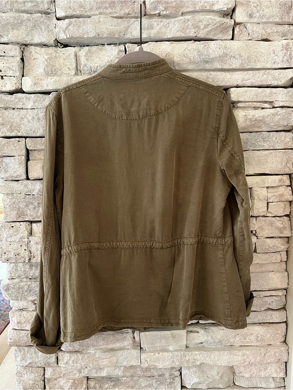 Sanctuary Olive Green Utility Jacket with Front Pockets - Picture 3 of 7